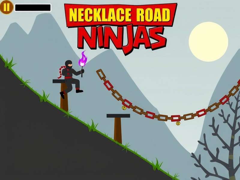 Necklace Road Ninjas Gameplay Screenshot